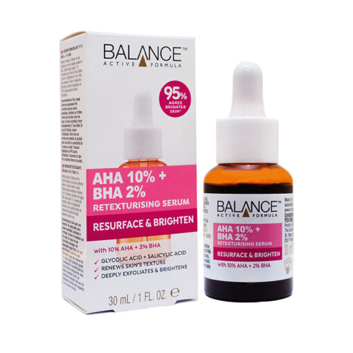 سرم پیلینگ بالانس اصل (به قیمت پخش)  لایه بردار AHA + BHA