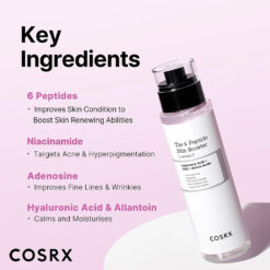 تقویت کننده پپتید کوزارکس Cosrx the 6 peptide skin booster serum 3