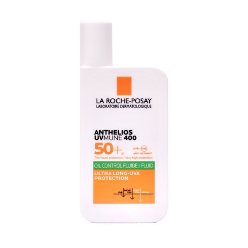 ضد آفتاب لاروش پوزای پوست چرب (اصل+ارسال فوری) بی رنگ 50 میل