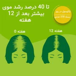 کپسول پریورین بایر ضدریزش هورمونی و ارثی آلمانی (اصل+به قیمت پخش) 52 priorin kapseln1