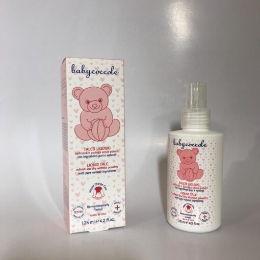 پودر بچه مایع (تالک) بی بی کوکول حجم 125 میلی لیتر«Babycoccole»