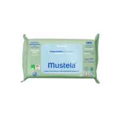 دستمال مرطوب کودک موستلا Mustela بسته 60 عددی