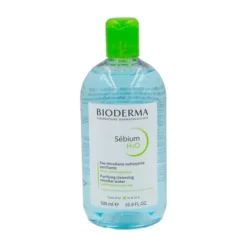 محلول پاک کننده آرایش بایودرما مدل Sebium H2O حجم 500 میل