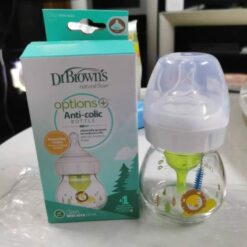 شیشه شیر پیرکس 60 میل آپشن پلاس دکتر براون طرح شیر Dr Browns 5 پیرکس 60 میل آپشن پلاس دکتر براون dr browns 1