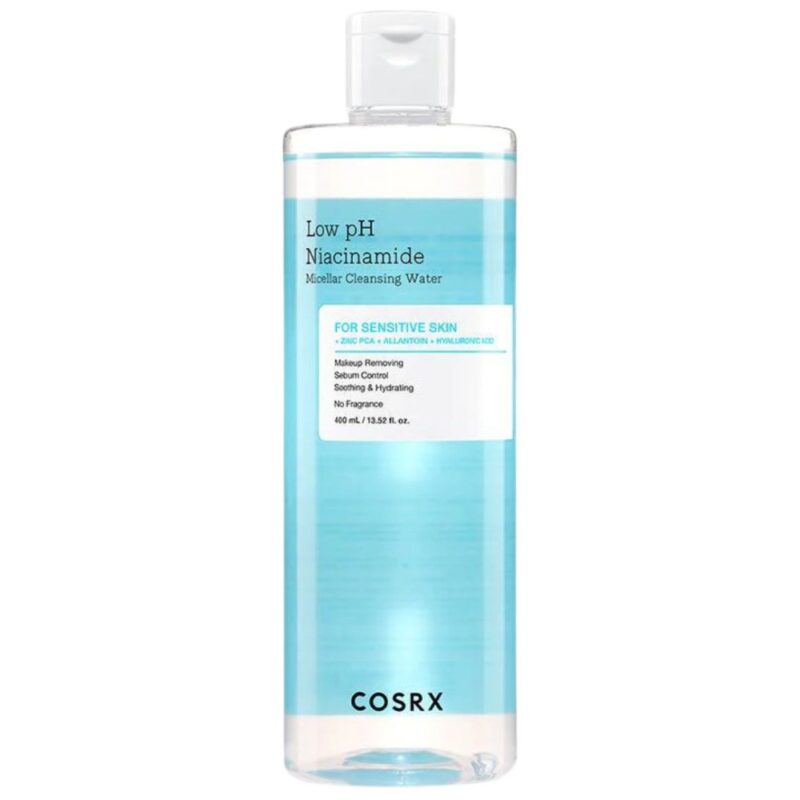 میسلار واتر نیاسینامید کوزارکس Cosrx Low pH Niacinamide Micellar Cleansing Water 1 میسلار واتر نیاسینامید کوزارکس Cosrx Low pH Niacinamide Micellar Cleansing Water
